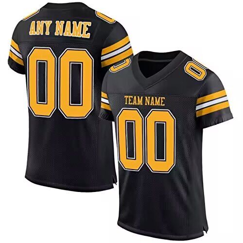 2024 Youth NFL custom throwback black nike jersey style 4->customized nfl jersey->Custom Jersey
